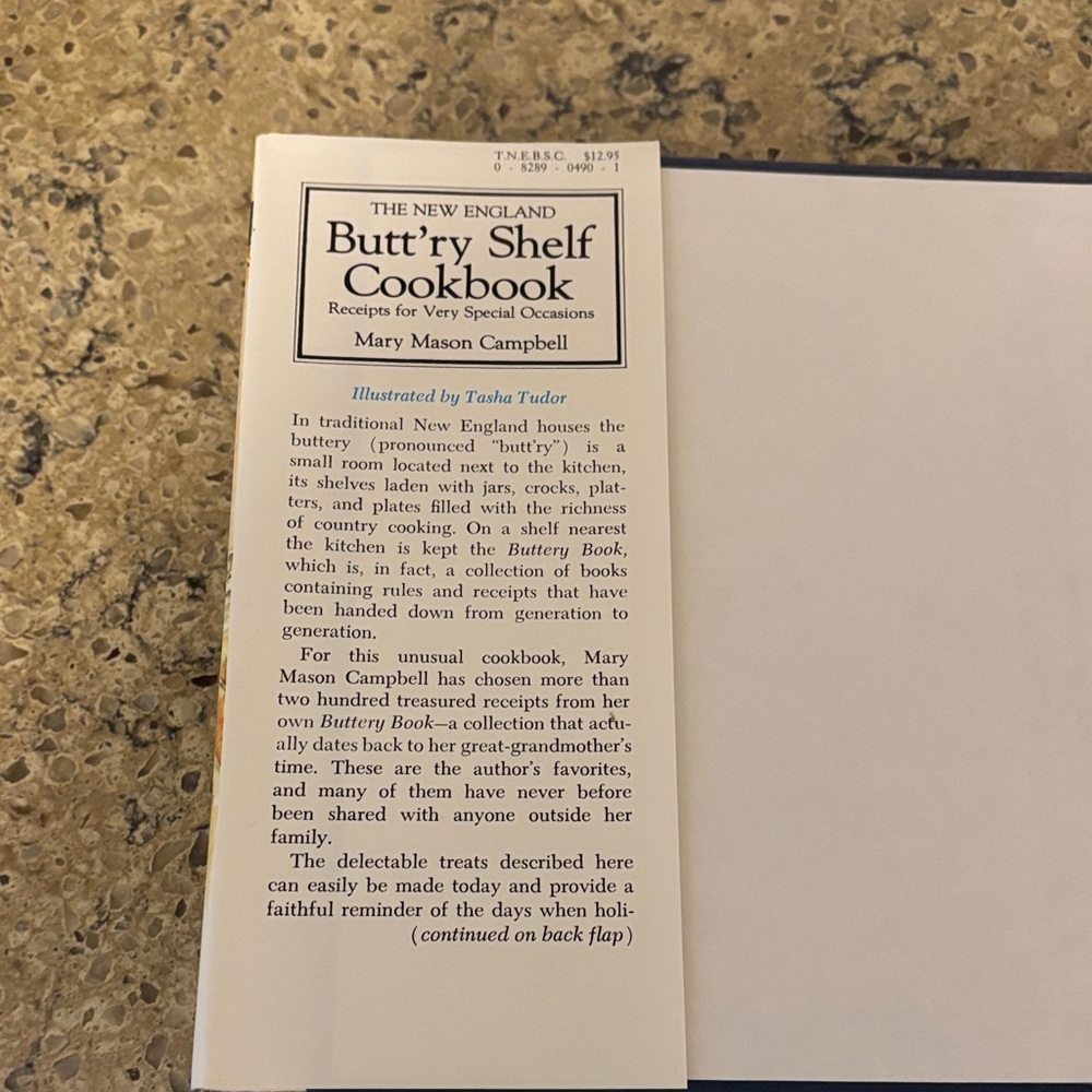 The New England Butt'ry Shelf Cookbook by Mary Mason Campbell - Picture 11 of 12
